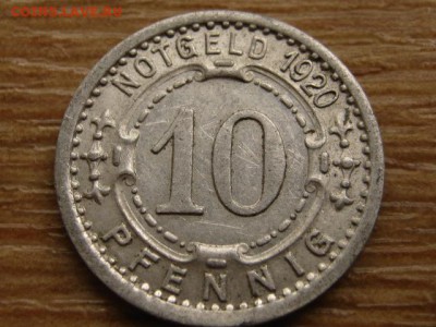 нотгельд Witten 10 пф. 1920 Львы до 06.07.15 в 21.00 М - IMG_5821