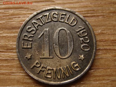 нотгельд Zeitz 10 пф. 1920 Архангел до 06.07.15 в 21.00 М - IMG_5836