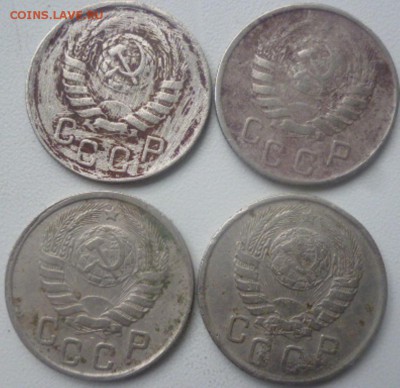 15 копеек 1943 год - 27 штук разные, грязные - P1040631.JPG