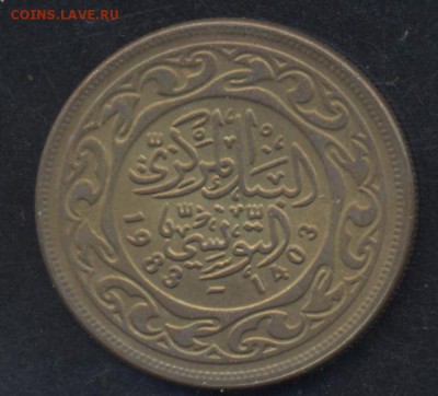 Тунис 100 миллим 1983 г.  6.07.15 г. 22 -00 МСК. - Тунис 100