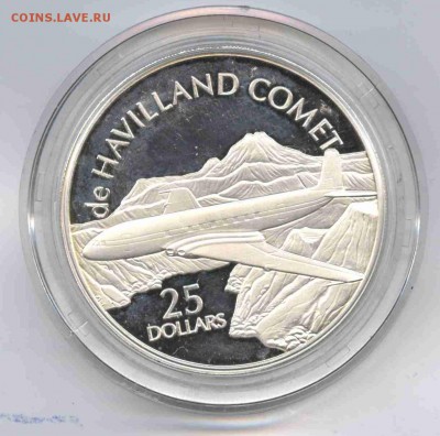 Соломоновы острова 2003г. 25$, серебро, пруф. - 25$ - 1