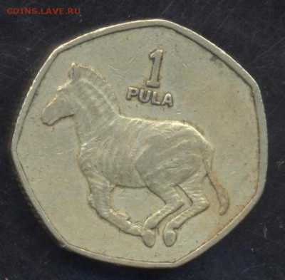 Ботсвана 1 пула 1991 г. 6.07.15 г. 22 -00 МСК. - Ботсвана1