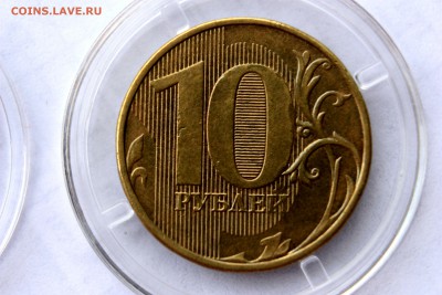 Оцените брак на 10 рублях 2012 ММД - реверс 360 градусов