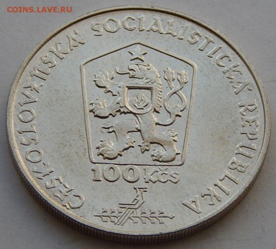 Чехословакия 100 крон 1988 Бенка, до 10.07.15 в 22:00 МСК - 5126