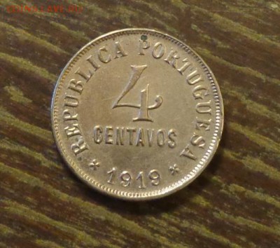 ПОРТУГАЛИЯ - 4 сентаво 1919 ДЕВУШКА в блеске до 10.07, 22.00 - Португалия 4 ц 1919 девушка