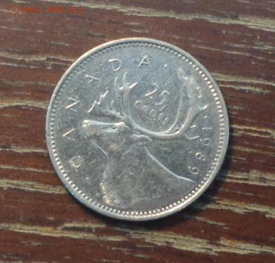 КАНАДА - 25ц ОЛЕНЬ до 10.07, 22.00 - Канада 25 ц олень