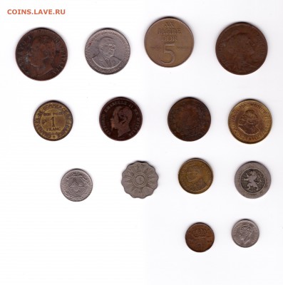Лот иностранных монет №1 до 10. 07 до 22-00 - 002
