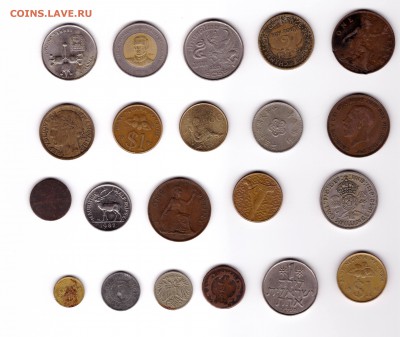 Лот иностранных монет №2 до 10. 07 до 22-00 - 005