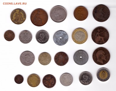 Лот иностранных монет №3 до 10. 07 до 22-00 - 008