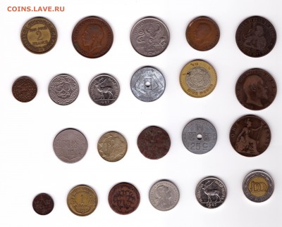 Лот иностранных монет №3 до 10. 07 до 22-00 - 009