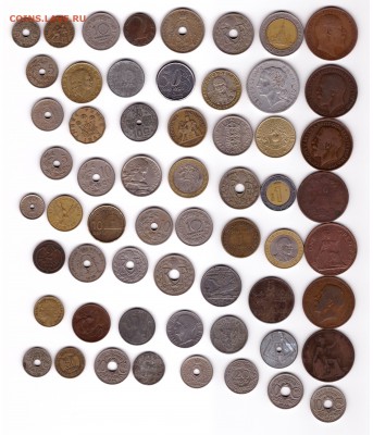 Лот иностранных монет №5 до 10. 07 до 22-00 - 011