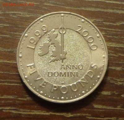 АНГЛИЯ - 5 фунтов МИЛЛЕНИУМ до 10.07, 22.00 - Англия 5 ф миленниум