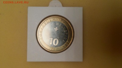 10 франков Швейцарии 2009 г. - Олень до 08.07.2015. - 2009(2)