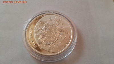 Фиджи - 2 доллара 2013 г. Черепаха до 08.07.2015 г. - 20150704_170538