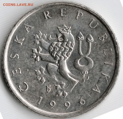 1 крона 1996 Чехия до 12.07.15 г. в 24.00 - Scan-150705-0058