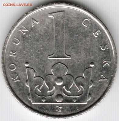 1 крона 1996 Чехия до 12.07.15 г. в 24.00 - Scan-150705-0030