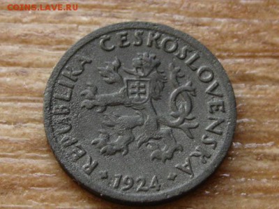 Чехословакия 2 геллера 1924 цинк до 08.07.15 в 21.00 М - IMG_6460