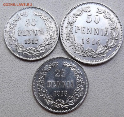 Финляндия 25+50 пенни 1916,17г. до 9.07.2015. 21.00 мск - DSCF2170 (Custom).JPG