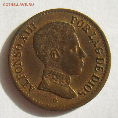 1 сентимо Испания 1906г UNC до 08.07.15г 22.30 МСК - S8303029_новый размер_exposure.JPG