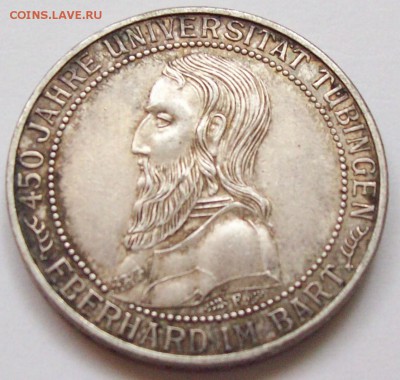 Германия. 3 рейхсмарки 1927г. "Эберхард" Редкие!, до 11.07. - 100_2871.JPG