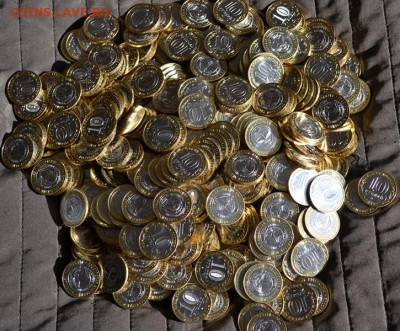 Биметалл 10 рублей 753 монеты 07.07.2015 22:00:00 по Москве - DSC_0094