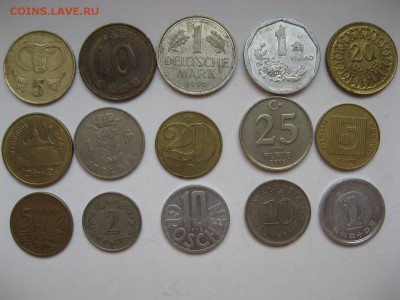 15 монет мира(простые) до 22.00 12.07.15 - 31