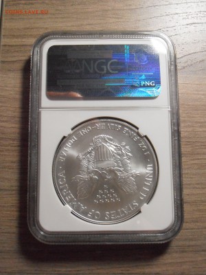 5 $ 2014, Канада, Белоголовый орлан, NGC, BU, до 07.07.2015 - P1010456.JPG