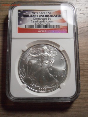 5 $ 2014, Канада, Белоголовый орлан, NGC, BU, до 07.07.2015 - P1010455.JPG