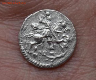 1 Копейка 1718 года(серебро)буква "L" - 6123