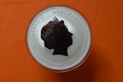 Австралия 1 доллар серебро пруф год дракона - CSC_0276.JPG