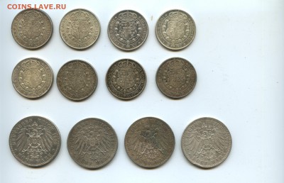 Швеция 2 кроны 1907 и Германия 5 марок. - File0493
