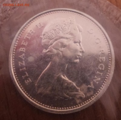 Канада 25 центов 1967 UNC с 1 рубля! до 12.07. 22.00 по мск - 20150707_225233