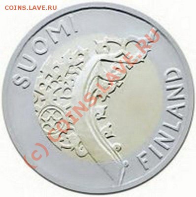Памятные 5 евро 2010 из недрагоценных металлов - Фин 5 евро Varsinais-Suomi