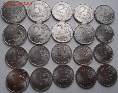 Лот магнитных рублей СПМД 20шт. до 10.07.15 20ч.00мин мск - DSCN3216.JPG