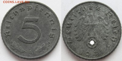Германия (Третий рейх) 5 рейхспфеннигов, 1941A  до 14.07.15 - IMG_3132.JPG