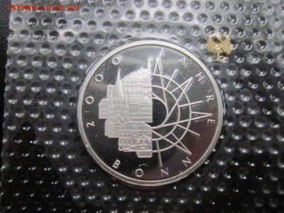 1989 ФРГ, 10 М, пруф, серебро, до 14.07 в 22-15 мск - IMG_1422.JPG