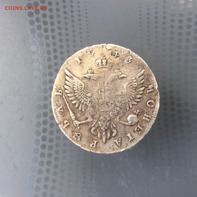Рубль 1743 Елизавета. До 15.07 - image