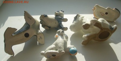 6 разных статуэток фарфор - P1300430.JPG