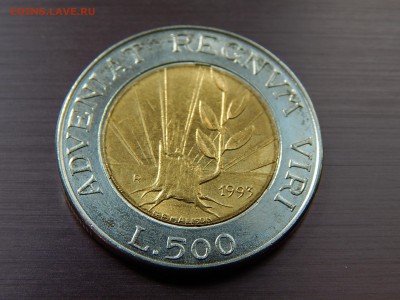 САН МАРИНО 500 лир 1993 (би-метал) - DSCN4105.JPG