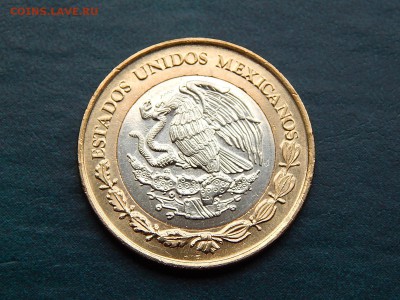 МЕКСИКА 10 песо 2012 Календарь Майя (би-метал) - DSCN2668.JPG