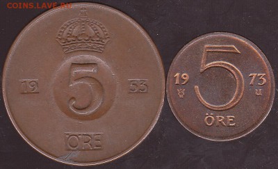 5 эре 2 шт.Швеция до 9.07 в 22.00 - IMG_0009