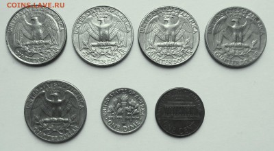 Просьба оценить кучку монет - Германия, США, Румыния - DSC02081.JPG