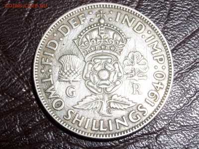 Великобритания 2 шиллинга 1940 - SAM_2751.JPG