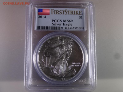 1 доллар 2014 года в слабе PCGS MS69 до 13.07 22:00 МСК - DSC00276.JPG