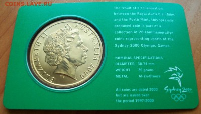 5 долларов Австралии Олимпийские игры в Сиднее 2000 бокс - 100_2893.JPG
