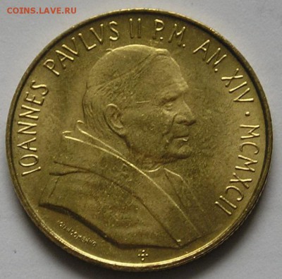 Ватикан, 200 Лир 1992 (11.07) - 5013556672_1