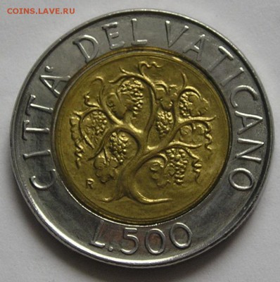 Ватикан, 500 Лир 1989, БИМ (11.07) - 5013556902_0