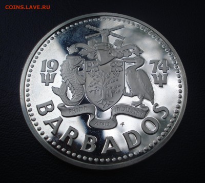 Короткий аук.  БАРБАДОС 10$ 1974 Нептун PROF до 12.07. - реверс.JPG
