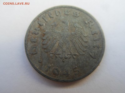 Рейх 1 рейхспфенниг 1945 "F" Без свастики до 15.07 в 22.00 - SDC12033.JPG