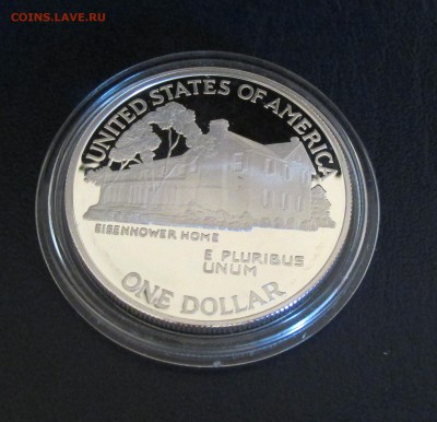 США 1 Доллар 1990 Эйзенхауэр Proof до 13.07 в 22:00 мс - tt.JPG
